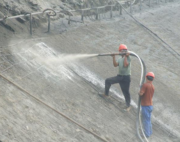 混凝土也可以像油漆一樣噴出去，噴射混凝土施工工藝